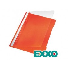 Dosar plastic cu sina EXXO portocaliu